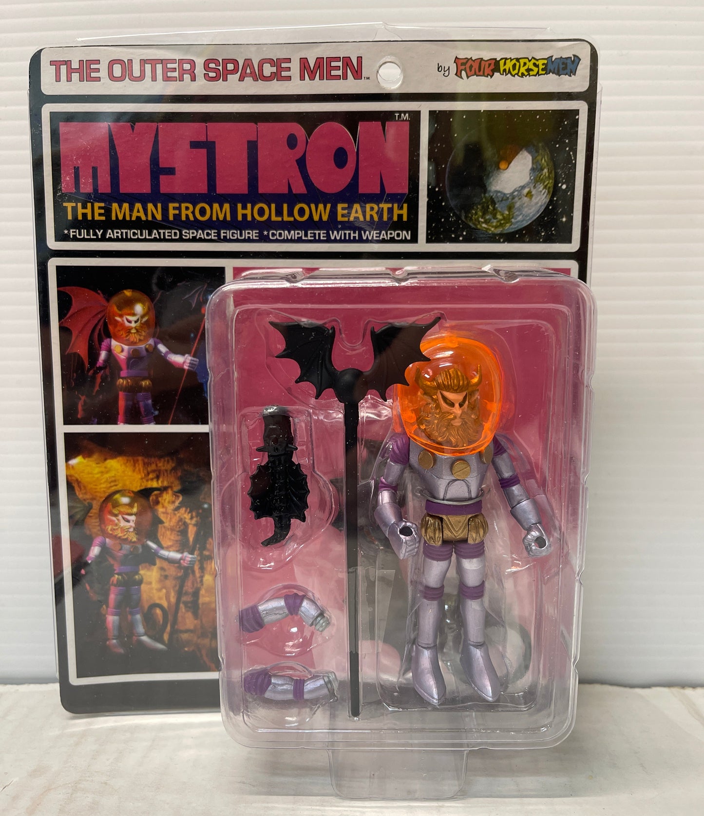 MOC - MYSTRON - Outer Space Men The Four Horsemen Man from Hollow Earth 2012