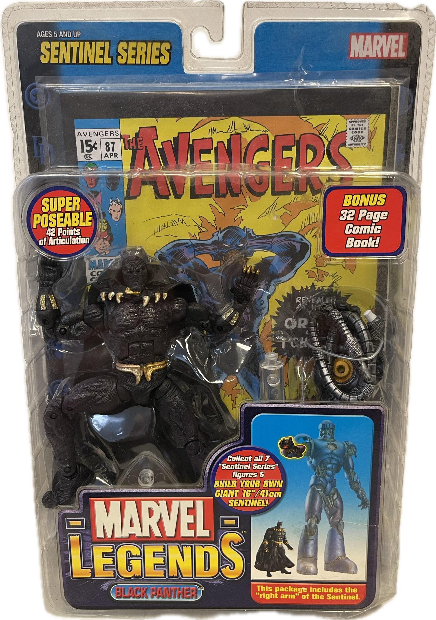 Marvel Legends Sentinel Series Black Panther