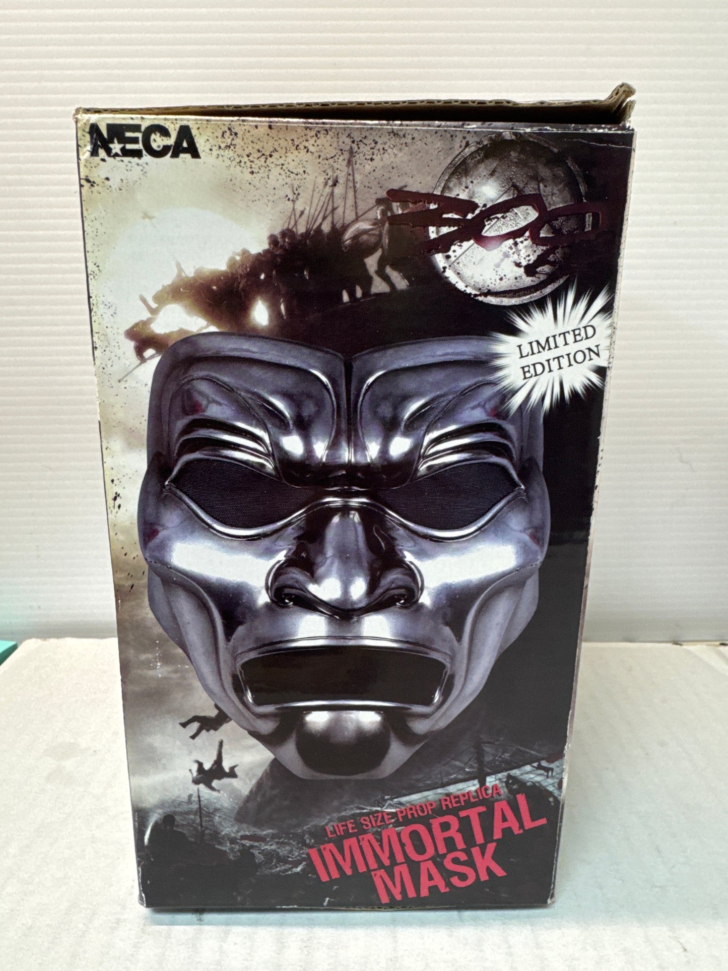 300 Immortal Mask Life Size Prop Replica Mask - Neca - Used