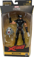 Marvel Legends Uncanny X-Force Wolverine Figure Wendigo Build-A-Figure