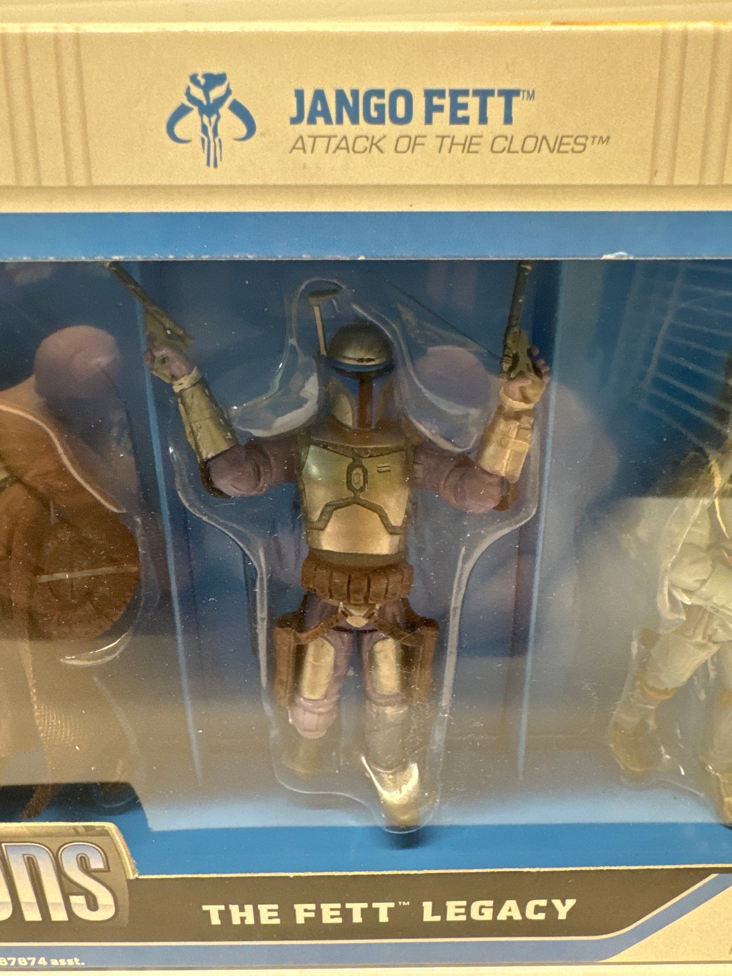 Star Wars Evolutions Fett Legacy 2008 Figure 3 Pack Set Mandalore Jango Boba