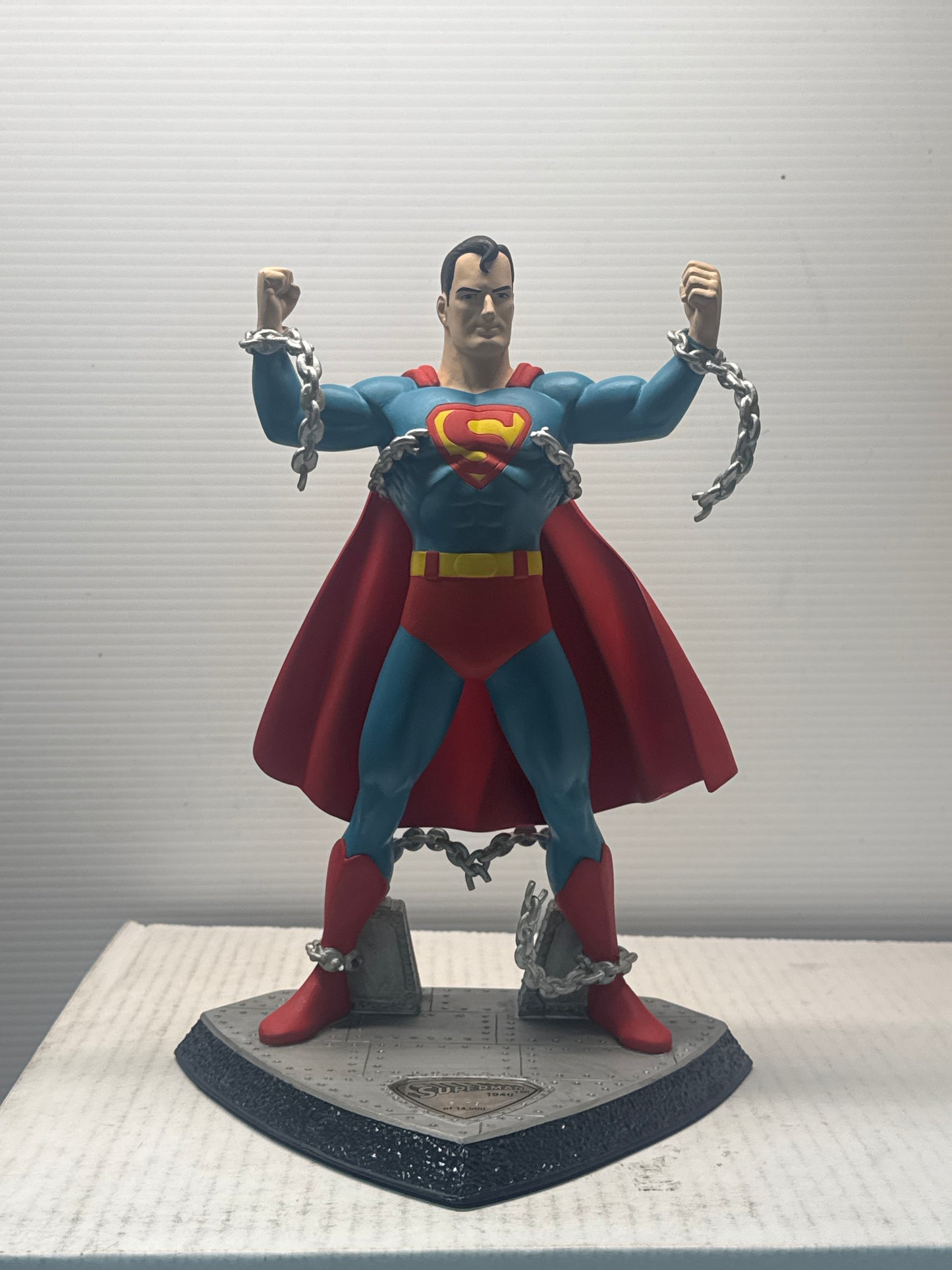Hallmark DC Comics Super Heroes Superman Man Of Steel Collectible Figurine 1996