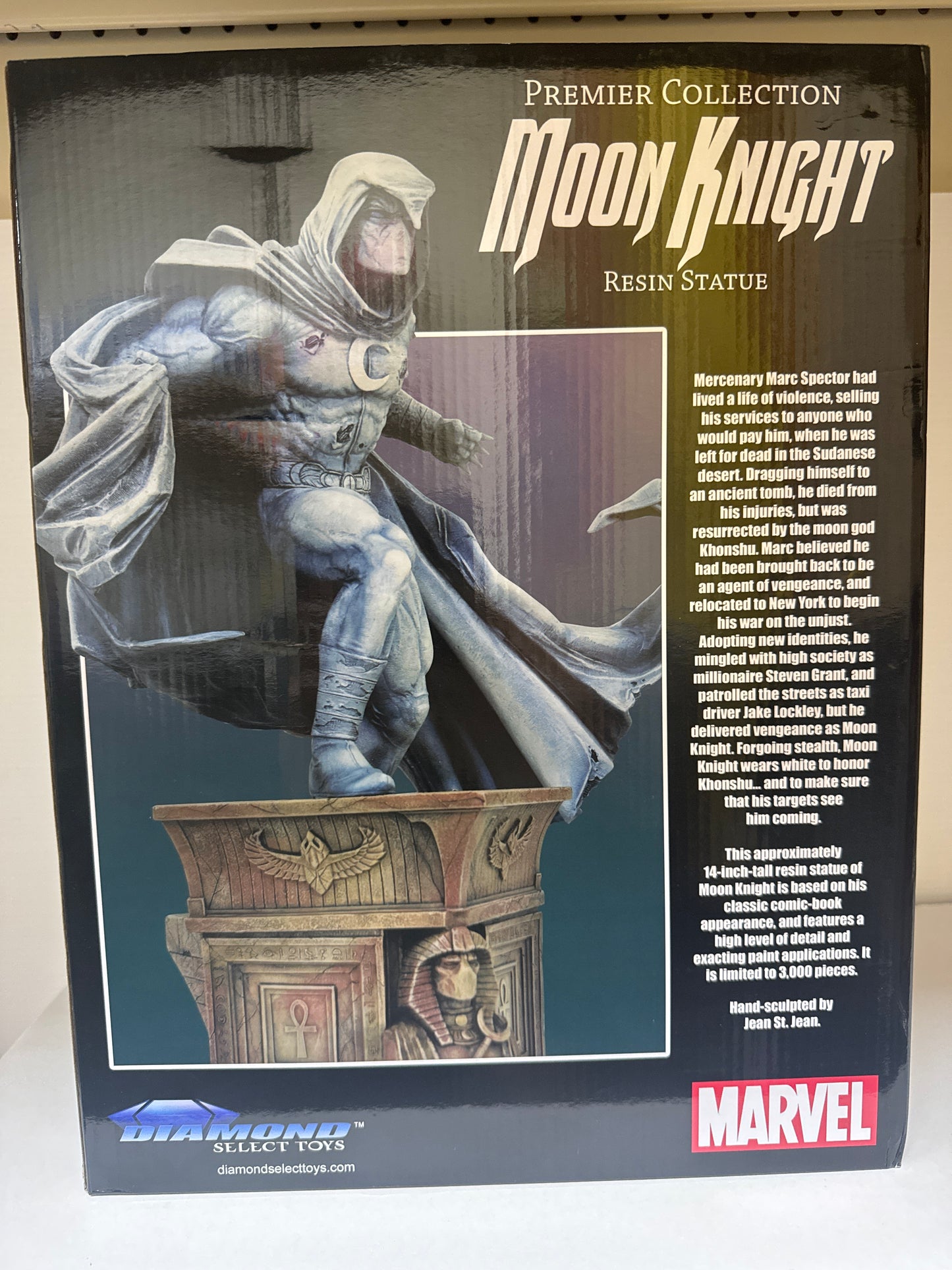 Moon Knight Statue - Marvel Premier Collection 2219/3000 - Diamond Select - NSIB (A)