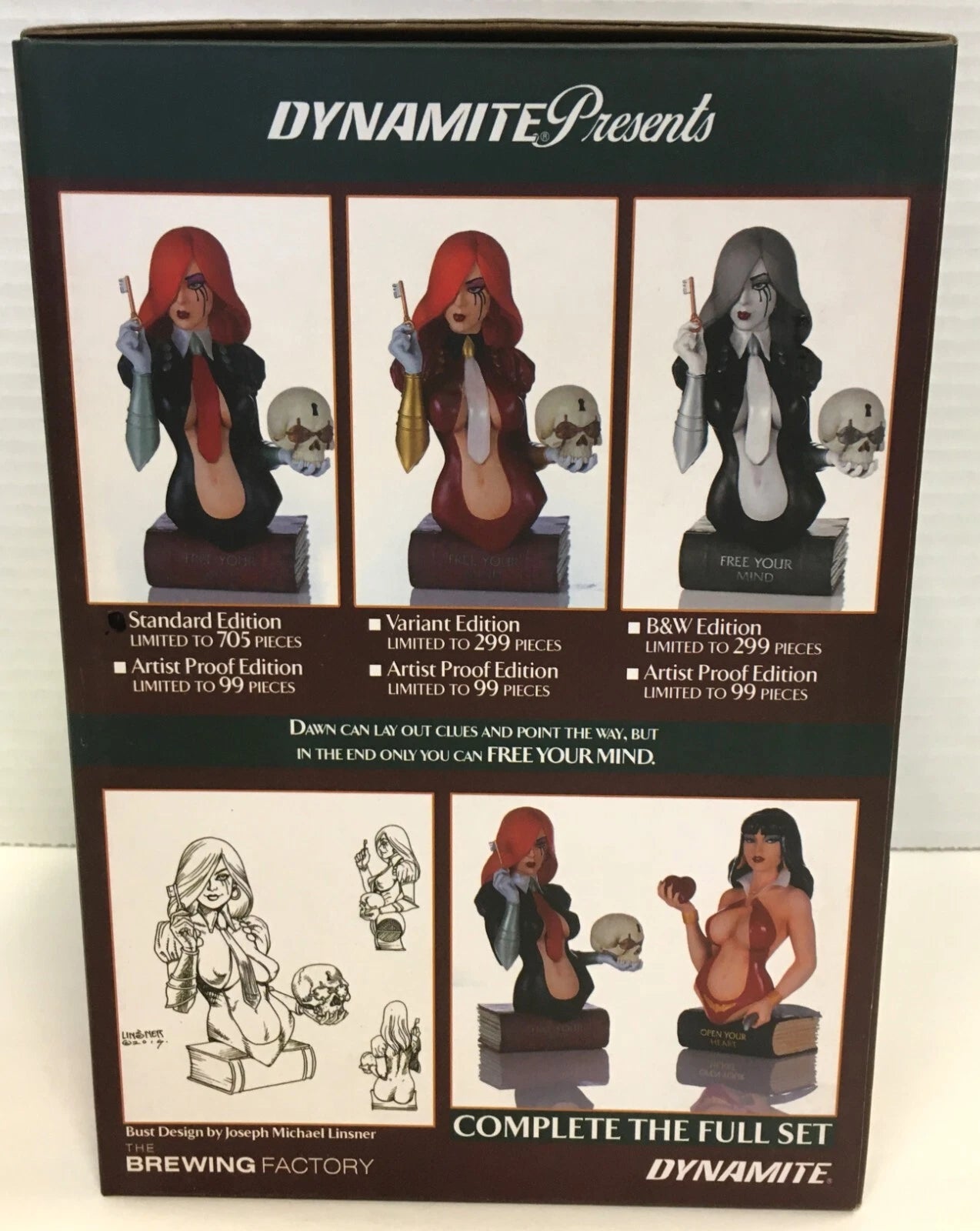 2021 Brewing Factory: Dynamite (CRY FOR) DAWN MINI BUST Limited to 705 pcs.