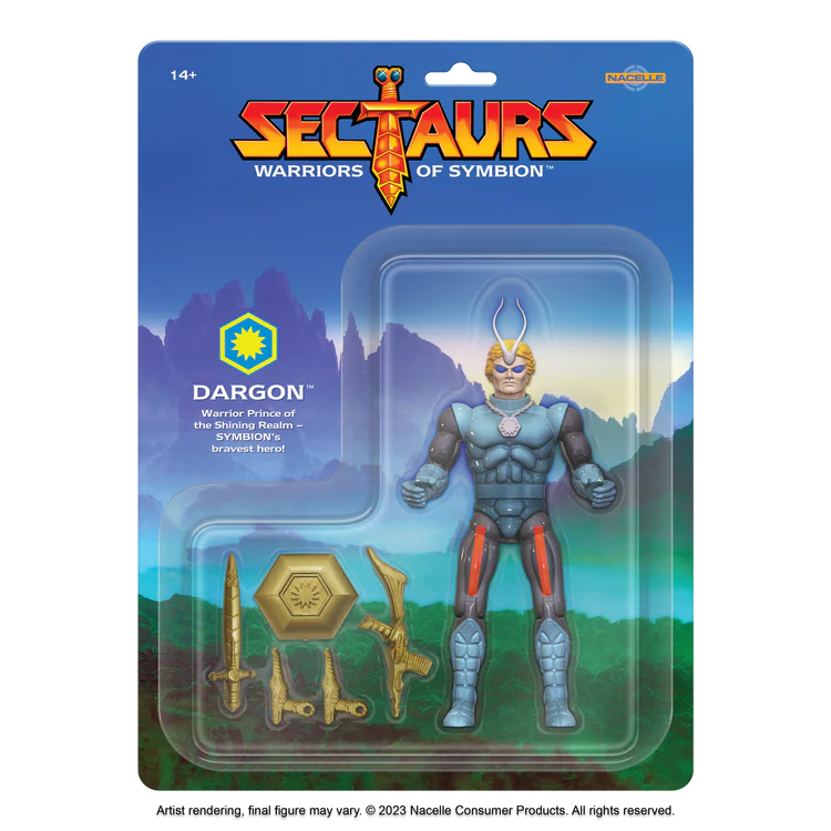 Sectaurs Dargon Action Figure