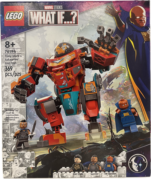 Lego Marvel What If ...? Tony Stark's Sakaarian Iron Man 76194 369 pcs