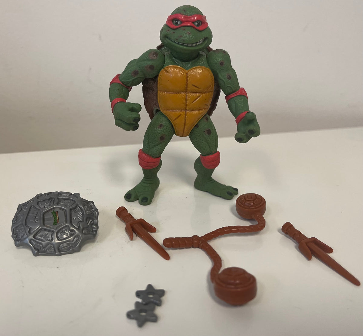 Movie Raphael Toy TMNT - Movie Star Raphael - Loose 1992 – Big Ben's Comix Oasis