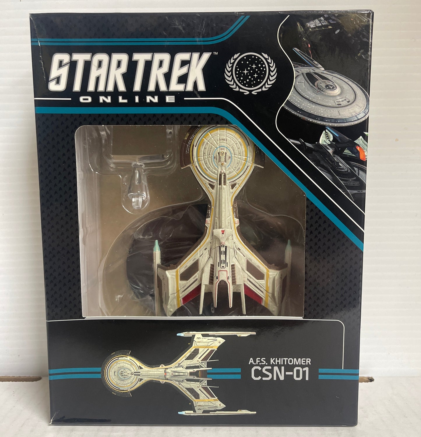 Hero Collector Eaglemoss A.F.S. Khitomer Battlecruiser | Star Trek CSN-01 #ML