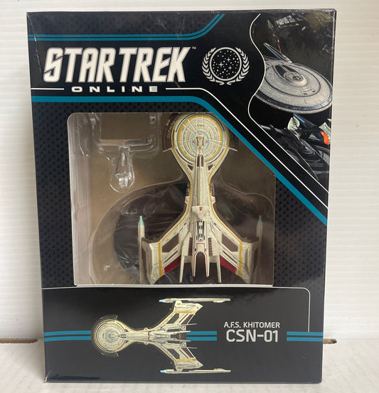 Hero Collector Eaglemoss A.F.S. Khitomer Battlecruiser | Star Trek CSN-01 #ML