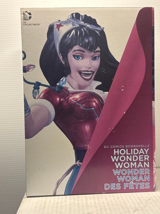 DC Collectibles DC Comics Bombshells: Holiday Wonder Woman Statue