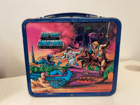 He-Man & The Masters Of The Universe Vintage Lunch Box 1984 w/Thermos
