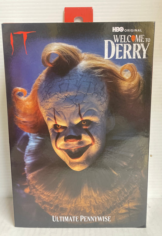ULTIMATE PENNYWISE IT Welcome to Derry 7" inch Action Figure