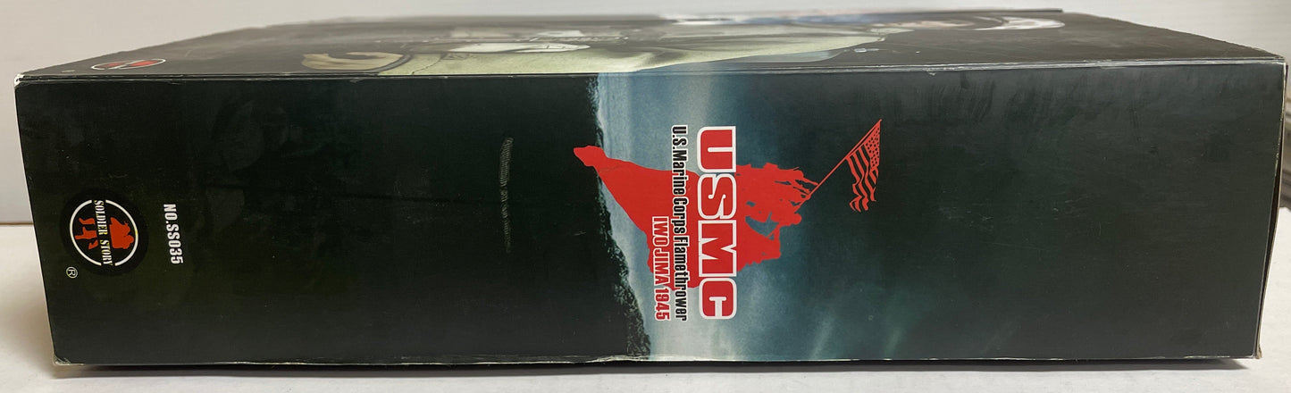 USMC U.S. Marine Corps Flame Thrower IWO JIMA 1945