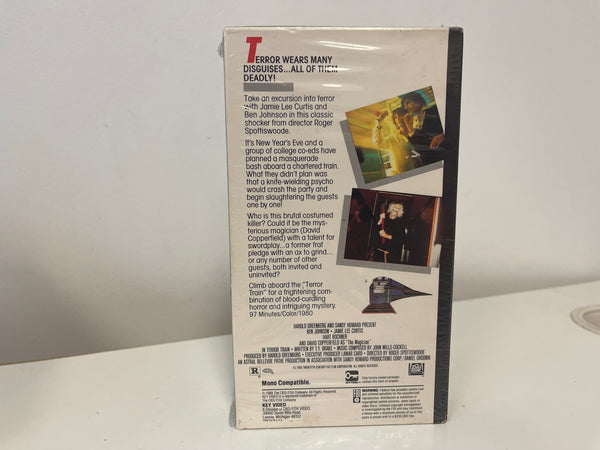 Terror Train Movie VHS Video Tape Vintage Horror 1988