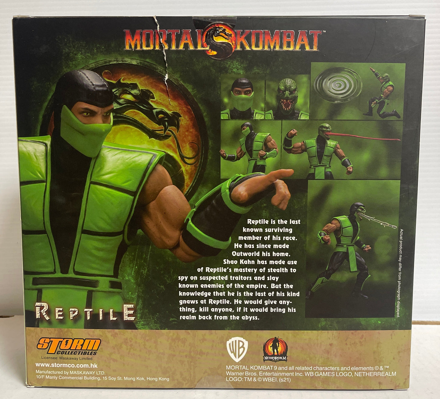 Storm collectibles Mortal Kombat reptile