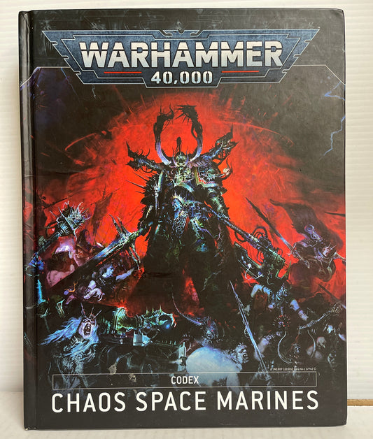 Warhammer Chaos Space Marines Codex Book 40K Hardcover Supplement