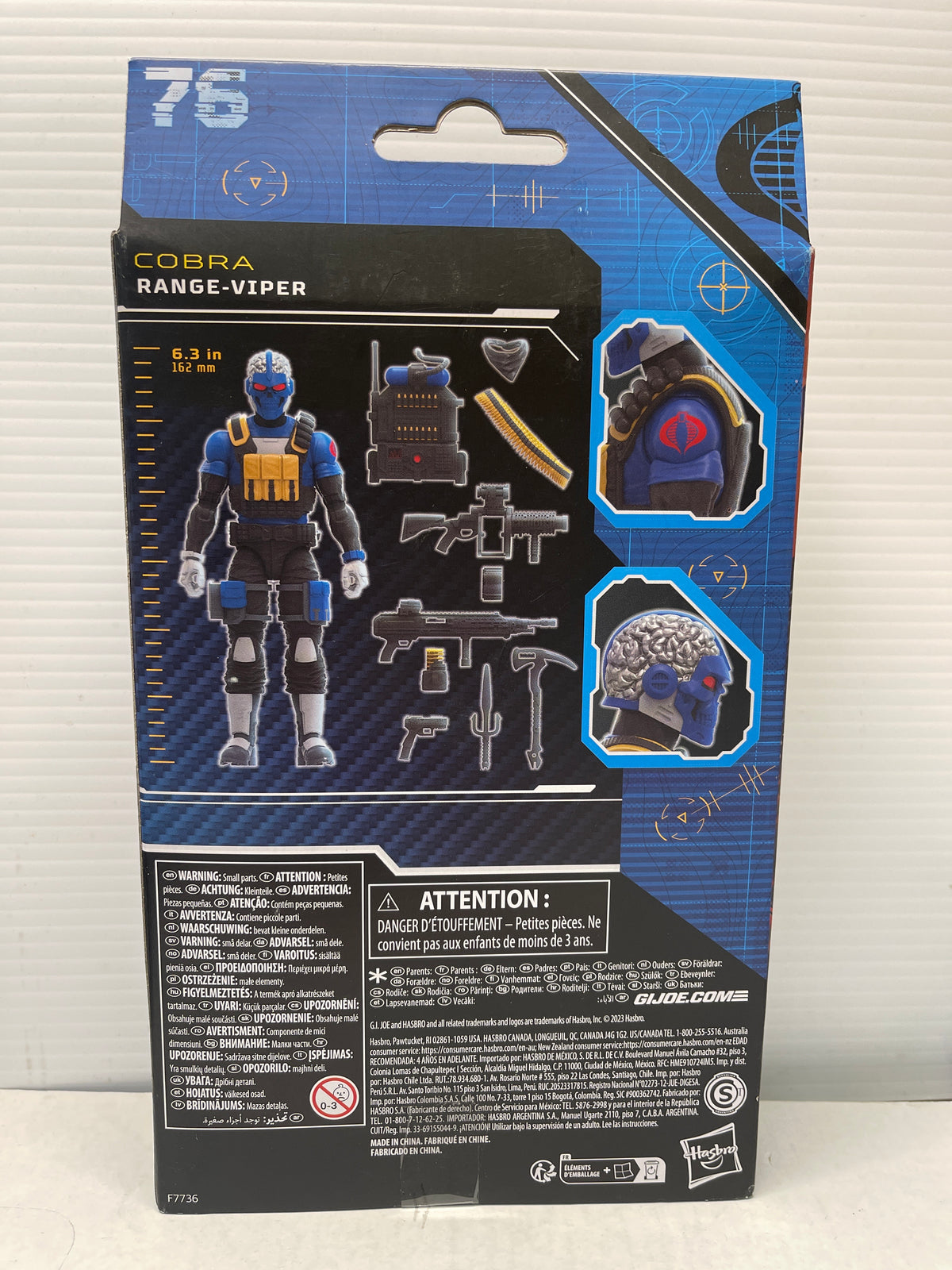 G.I. Joe Classified Cobra Range-Viper #76