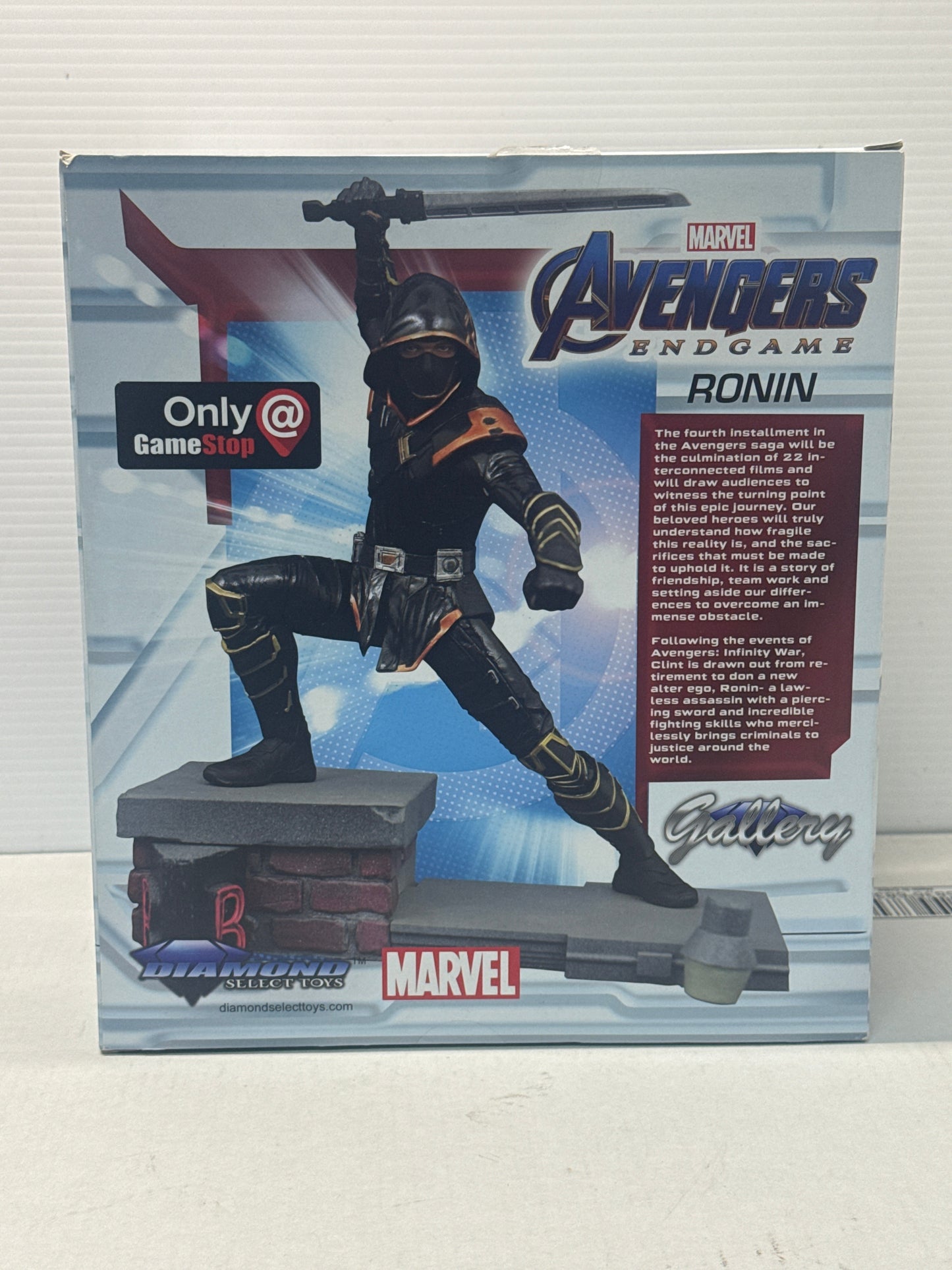 Avengers Endgame Ronin Diamond Select Marvel Gallery Gamestop Exclusive - READ