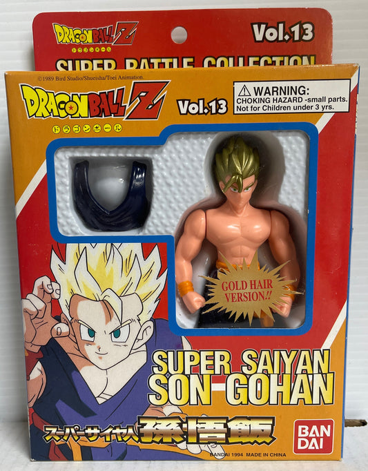 1994 Bandai Dragonball Z Super Battle Collection #13 SS Son Gohan Gold Hair
