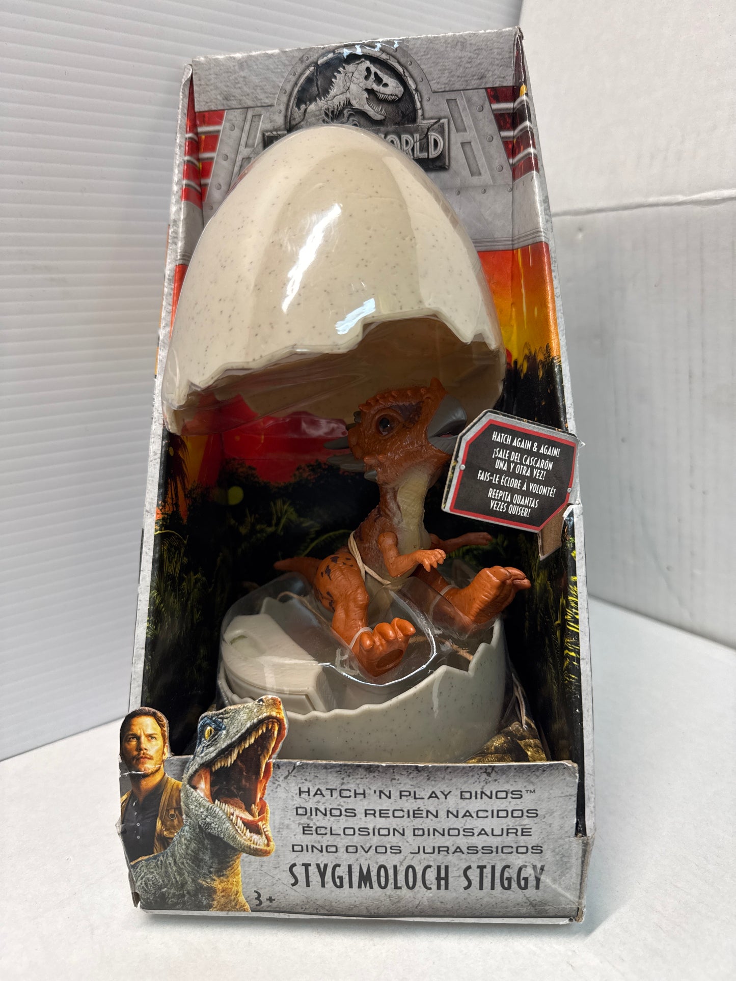 JURASSIC WORLD HATCH N PLAY STYGIMOLOCH STIGGY FIGURE