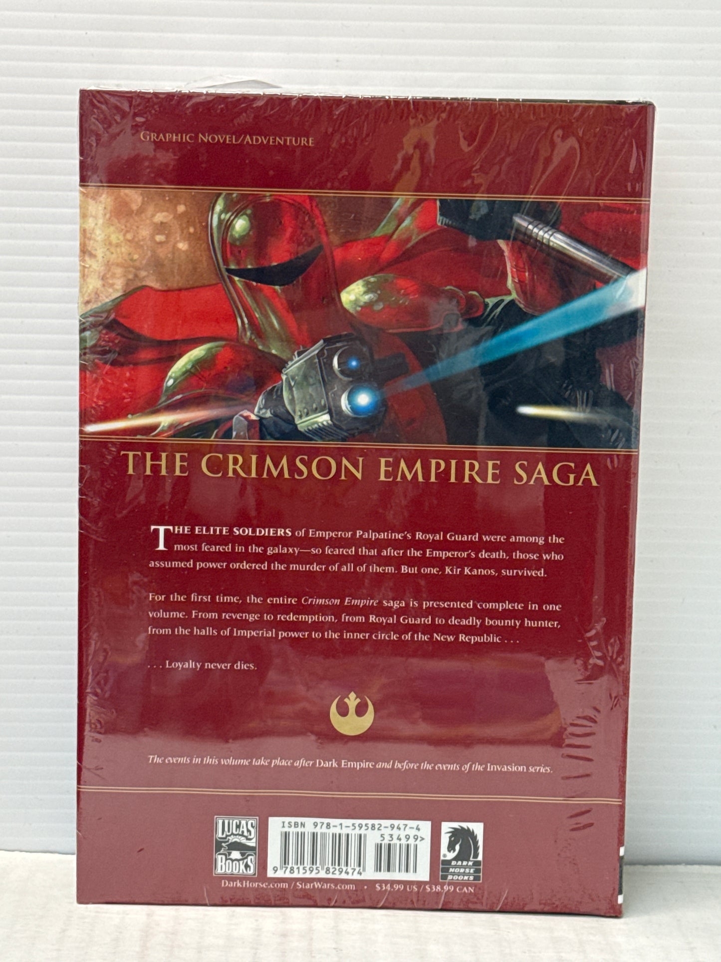 Star Wars The Crimson Empire Saga Omnibus 2012 OOP Hardcover - Read
