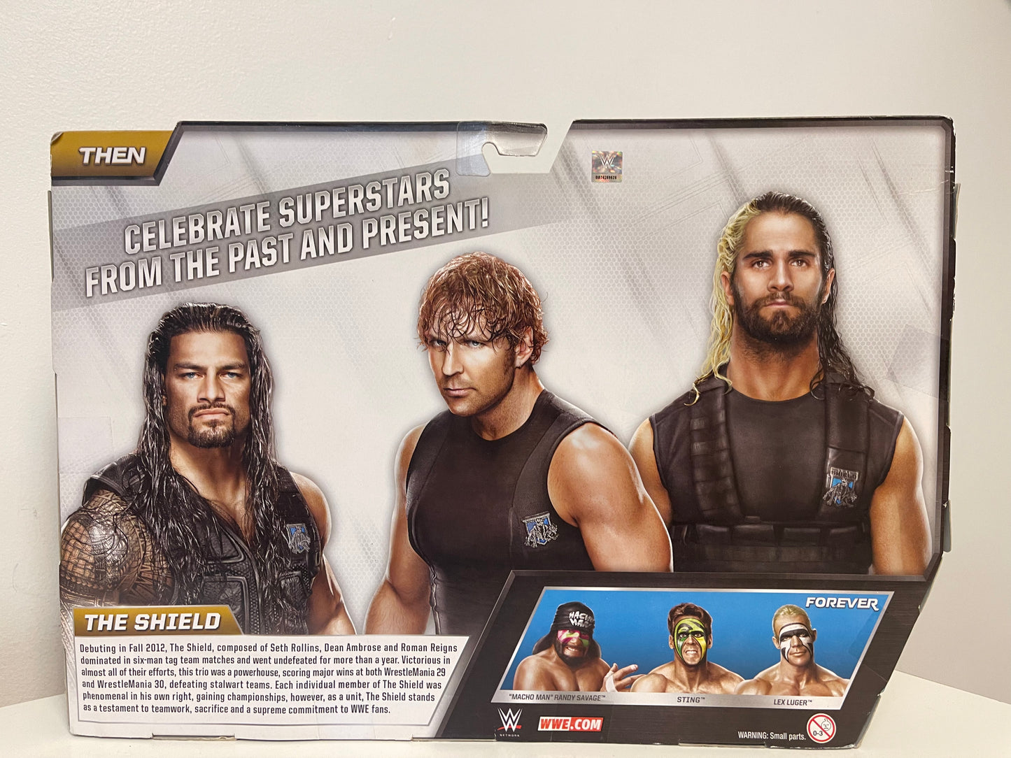 Mattel WWE Then Now Forever Then Igniting The Way The Shield Three Figure Set
