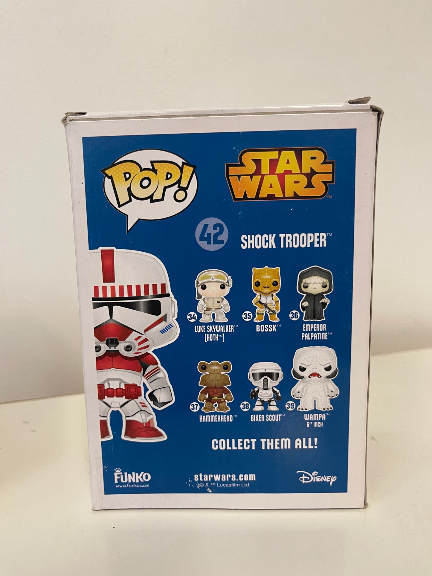 Pop! Star Wars Shock Trooper #42 2015 Galactic Convention Exclusive