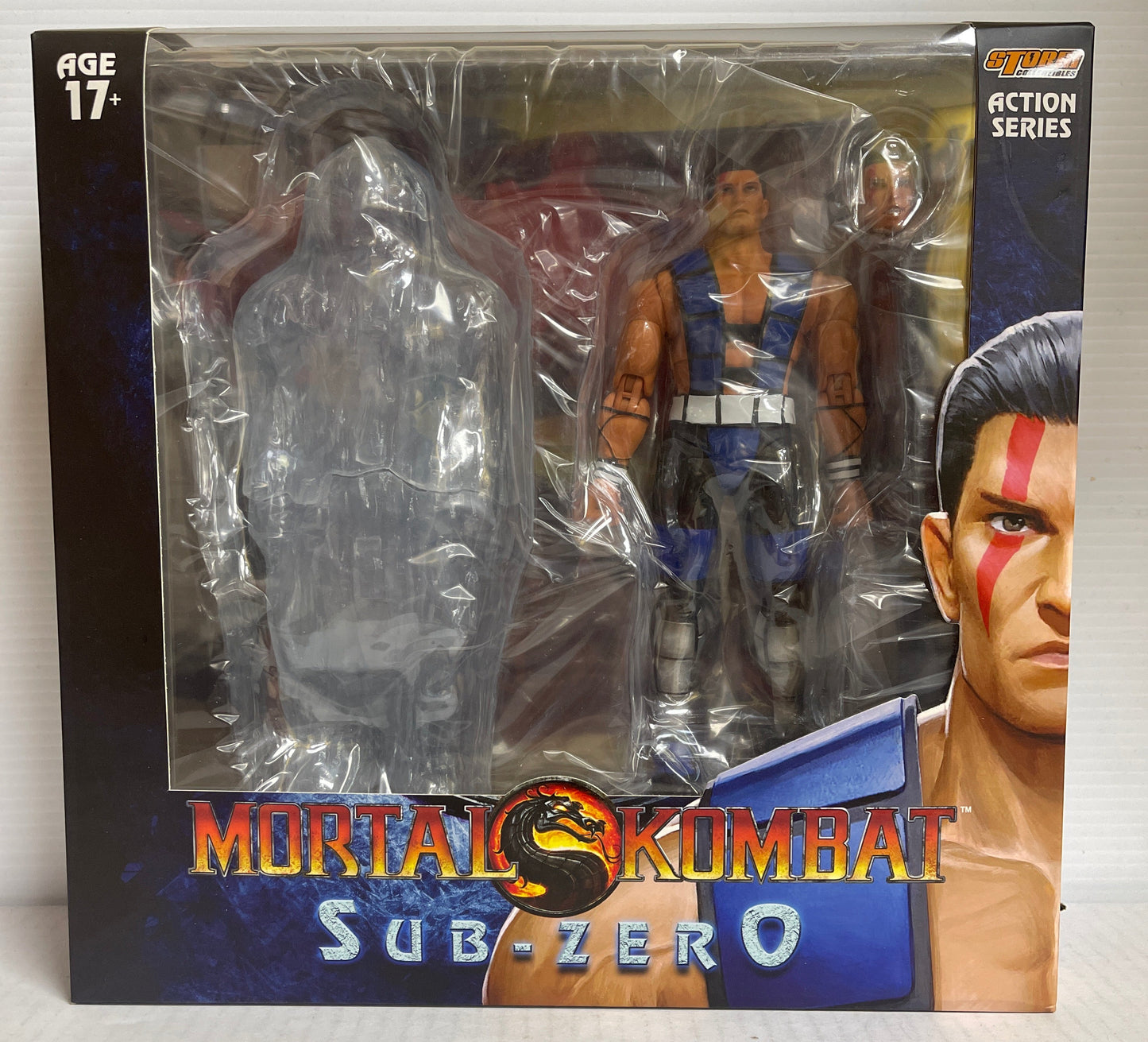 Storm Collectibles Mortal Kombat Sub-Zero Unmasked Action Figure