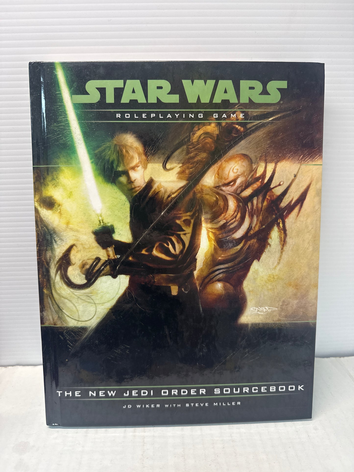 Star Wars Roleplaying Game The New Jedi Order Sourcebook Hardcover - USED WH