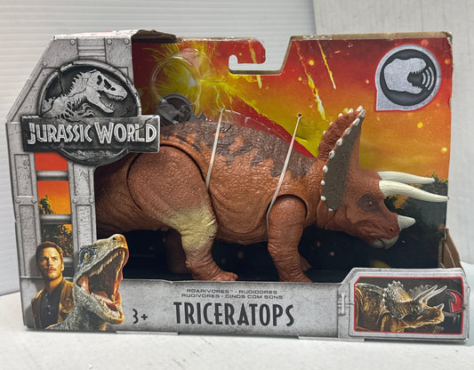 Jurassic World Roarivores Triceratops Dinosaur