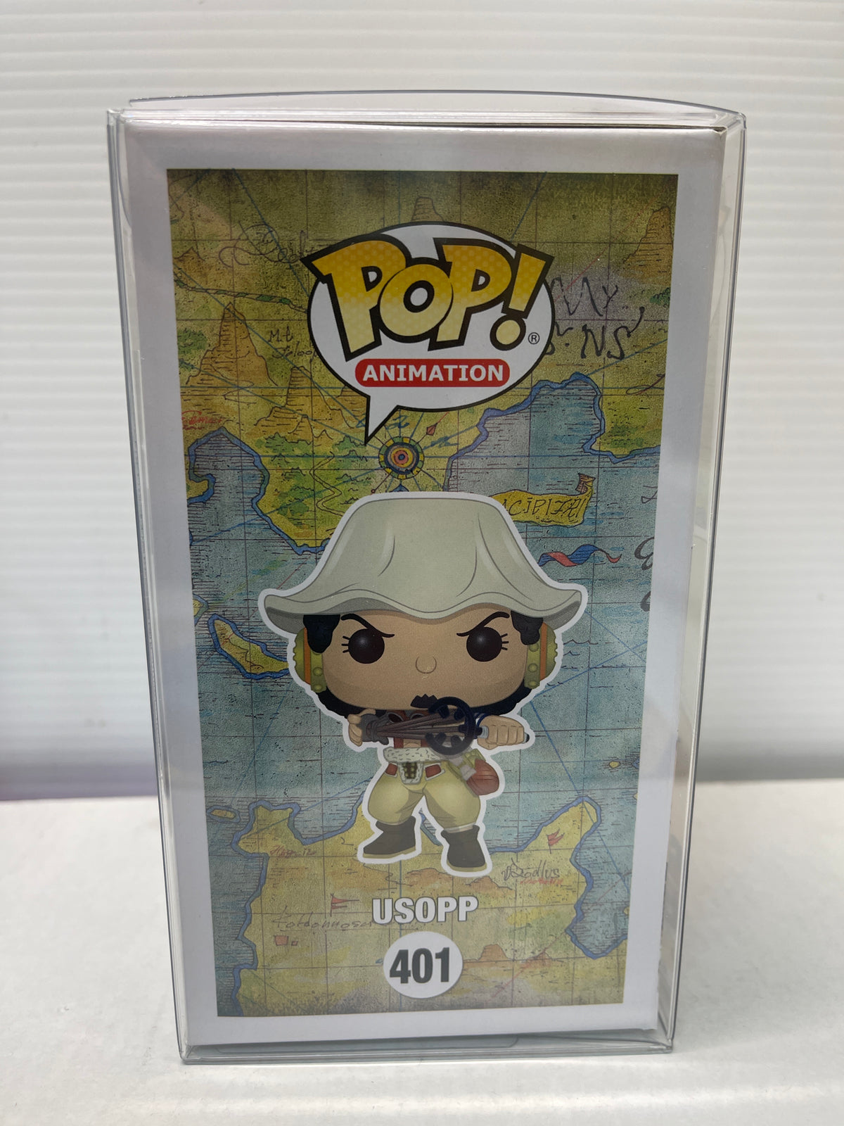Funko Pop! Vinyl: One Piece Usopp #401 signed by Sonny Strait W/ JSA + Protecter