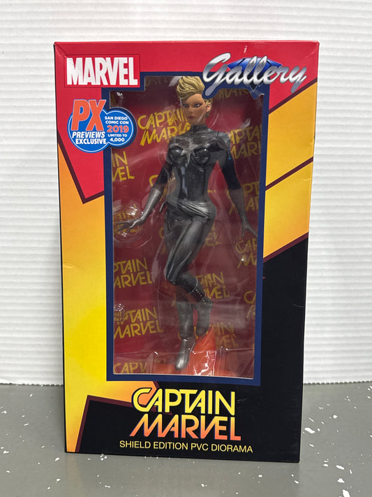 Marvel SDCC 2019 Gallery - Shield Captain Marvel PVC Statue 1 Of 4000
