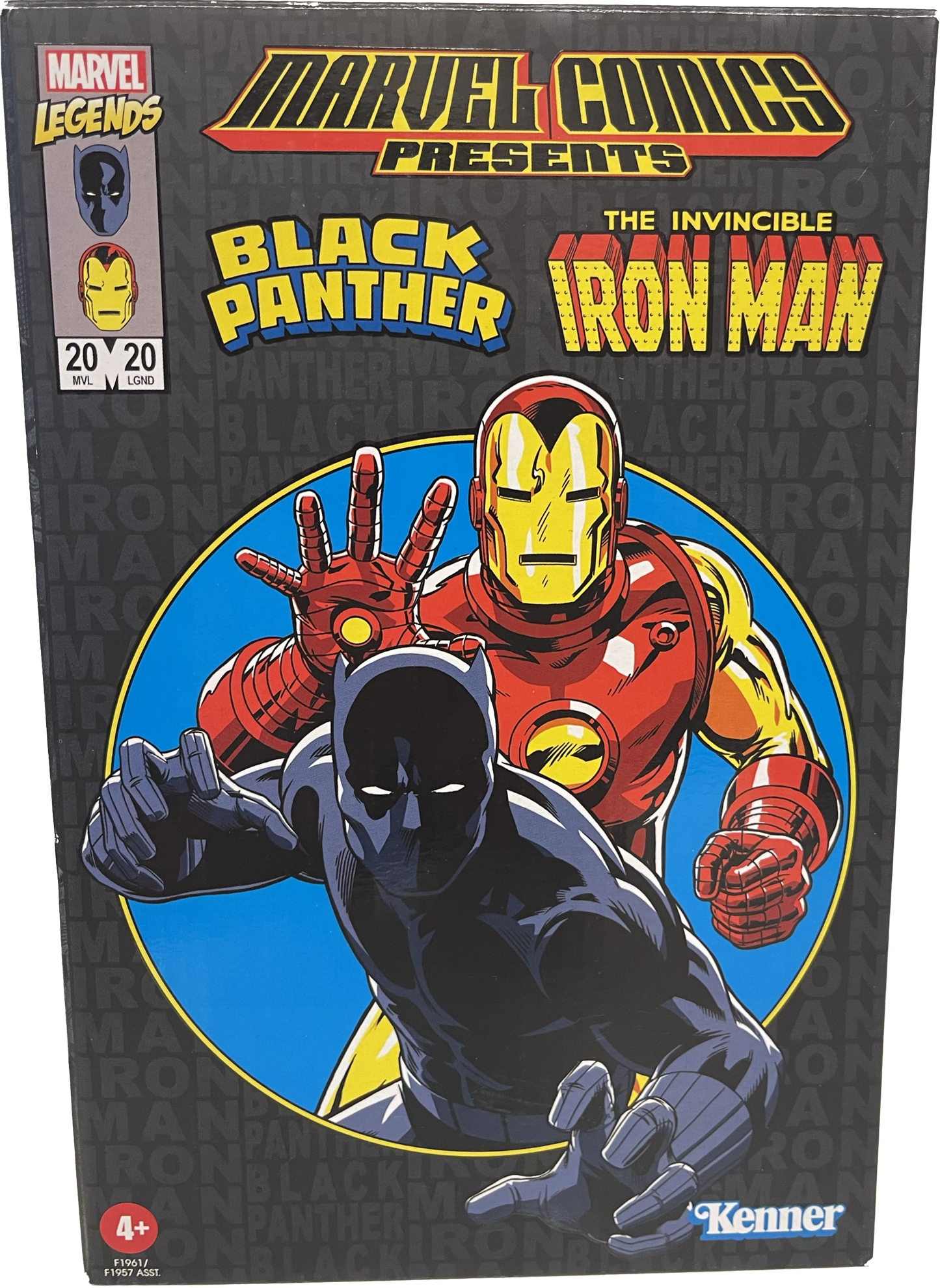 Hasbro Pulse Marvel Legends Invincible Iron Man & Black Panther