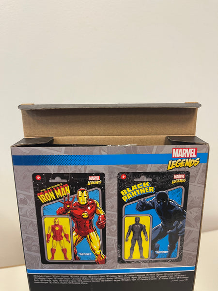 Hasbro Pulse Marvel Legends Invincible Iron Man & Black Panther
