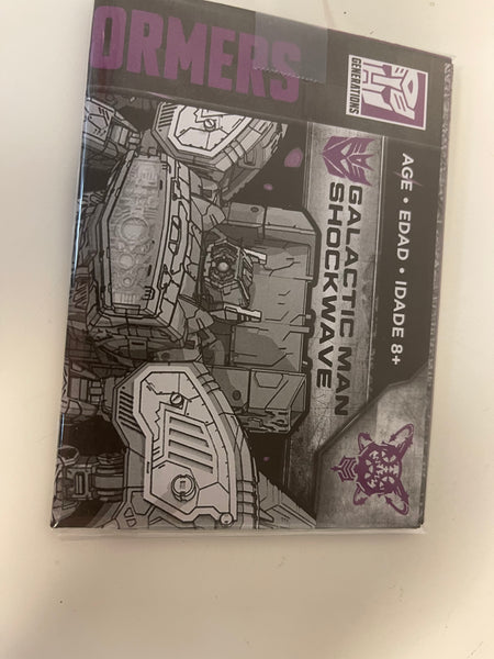 Transformers WFC: Siege Select "Galactic Man" Shockwave