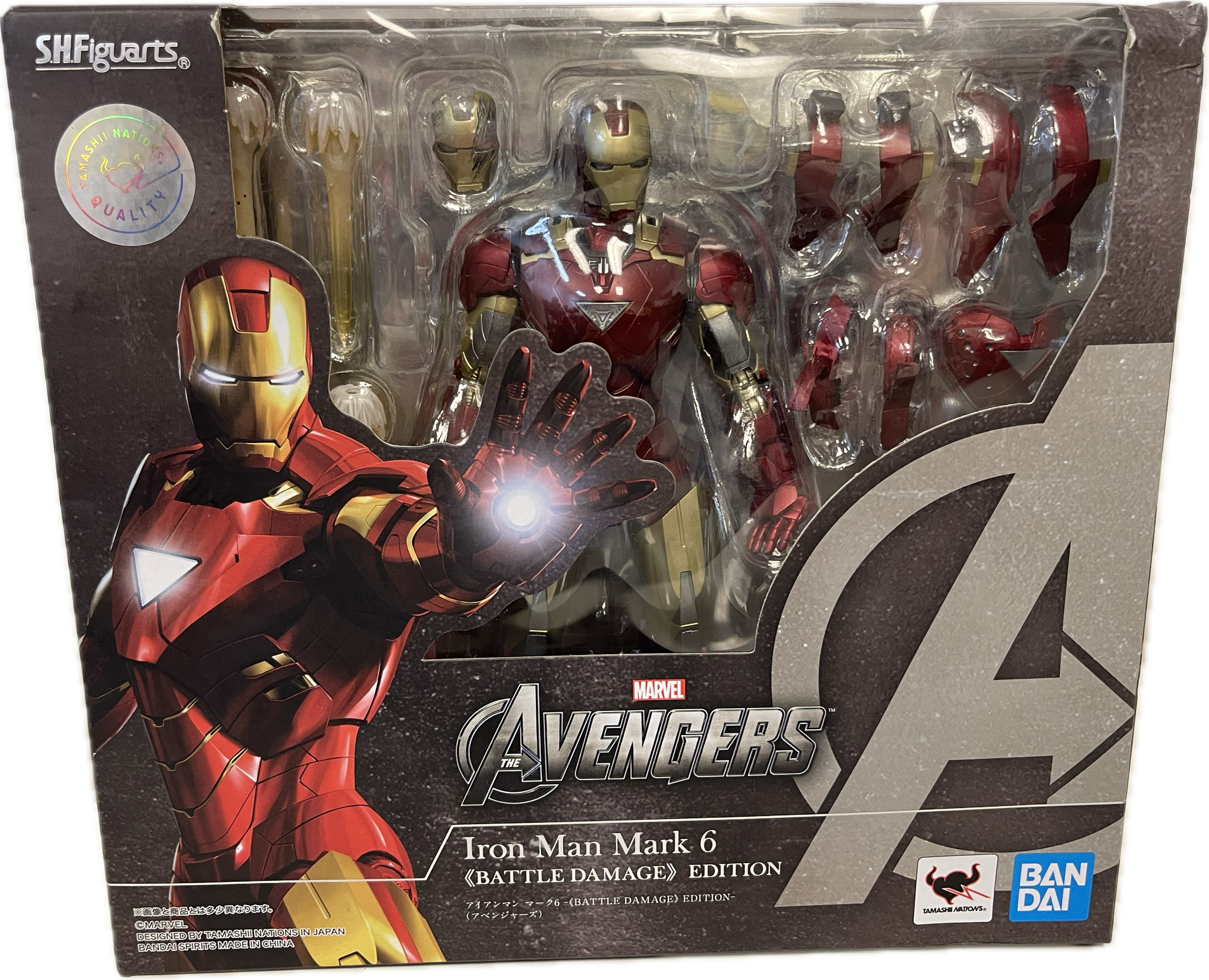 S.H.Figuarts The Avengers Iron Man Mark 6 (Battle Damage) Edition