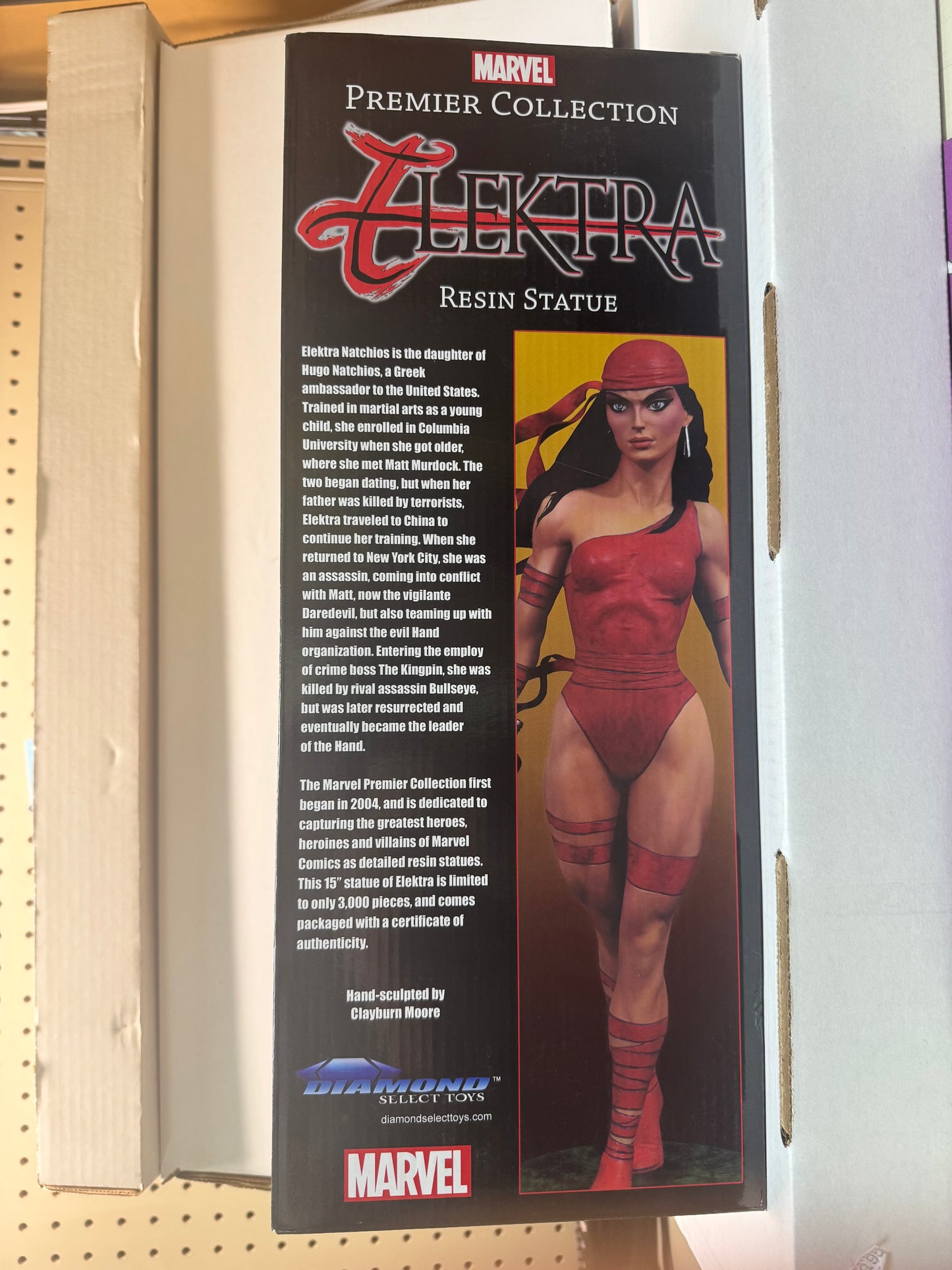 Elektra Statue Limited Ed 0629 of 3000 - Marvel Premier Collection - NSIB