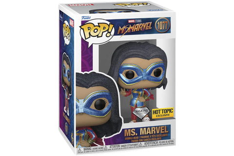 POP! Ms.Marvel (Diamond Collection, Hot Topic Exclusive) #1077