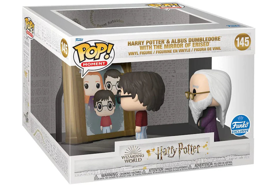 POP! Moment: Harry Potter & Albus Dumbledore w the Mirror of Erised #145