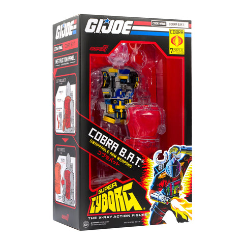 G.I. Joe Super Cyborg Cobra B.A.T. (Clear)