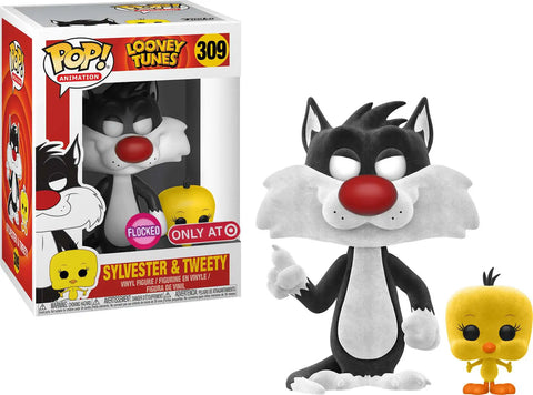 Pop Animation Looney Tunes Sylvester & Tweety 309 Flocked