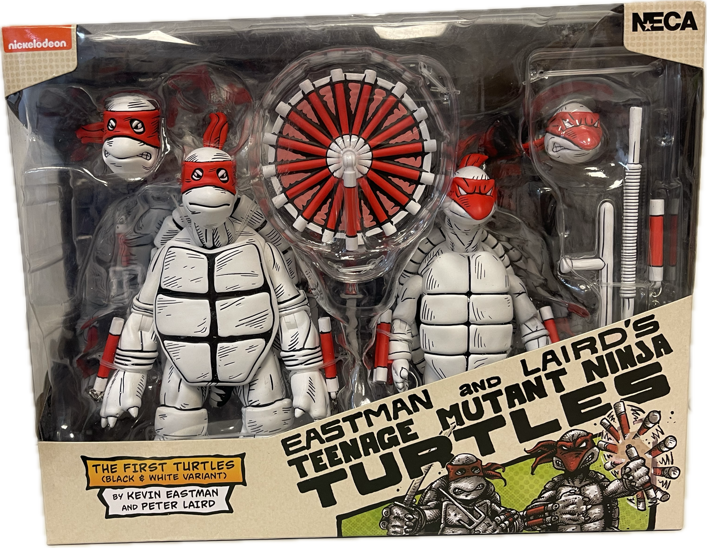Teenage Mutant Ninja Turtles The First Turtles (Black & White Variant) Set