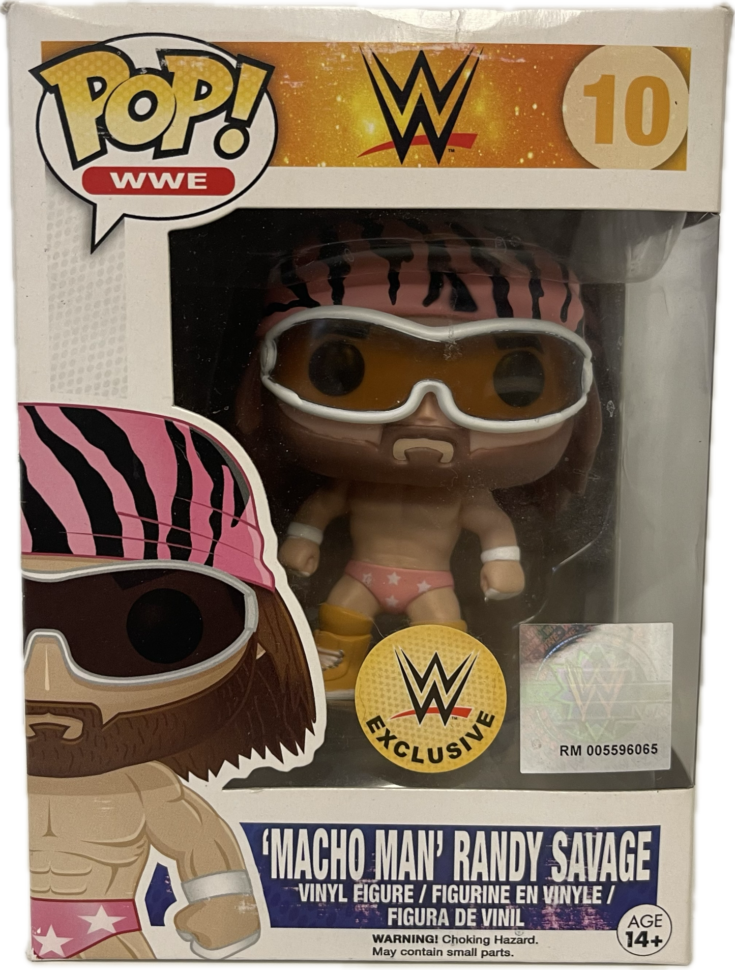 Pop WWE 'Macho' Man Randy Savage (Pink Bandana) #10