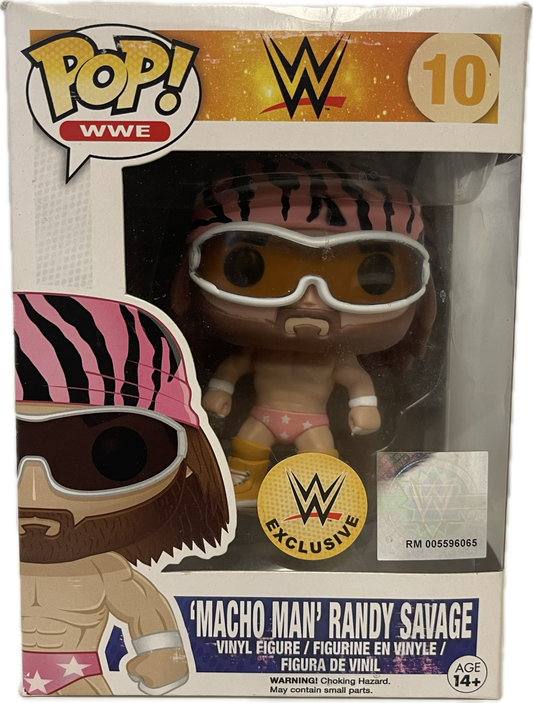 Pop WWE 'Macho' Man Randy Savage (Pink Bandana) #10