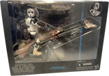 Star Wars Black Series Speeder Bike with Biker Scout