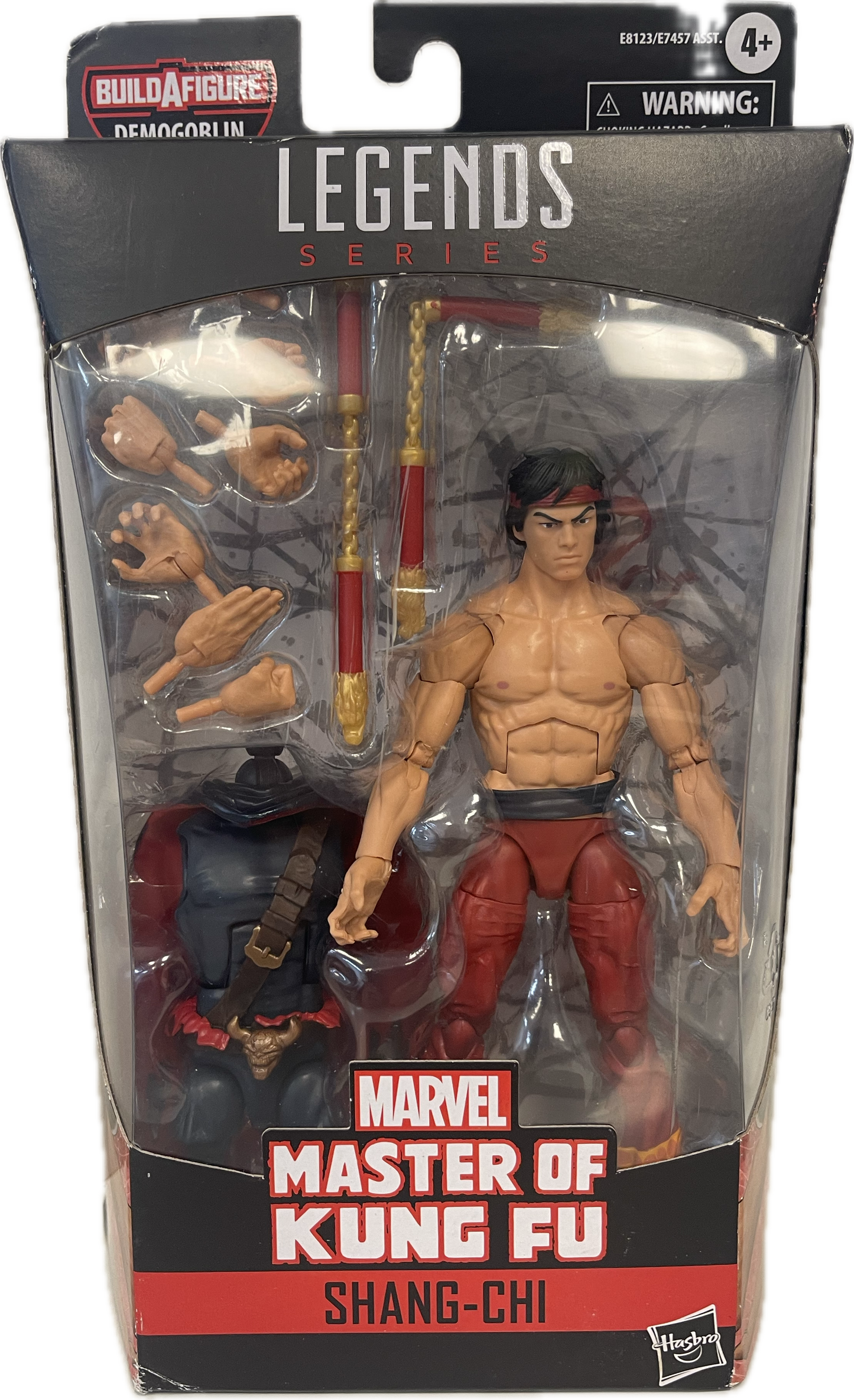 Marvel Legends Master Of Kung Fu Shang-Chi Figure Demogoblin Build-A-Figure