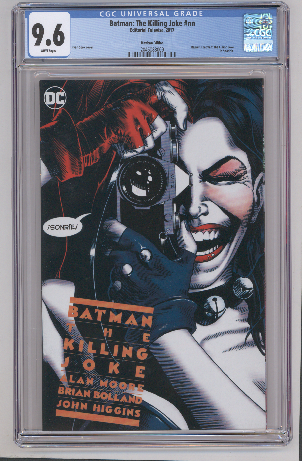 Batman: The Killing Joke CGC Graded 9.6 Mexican Edition