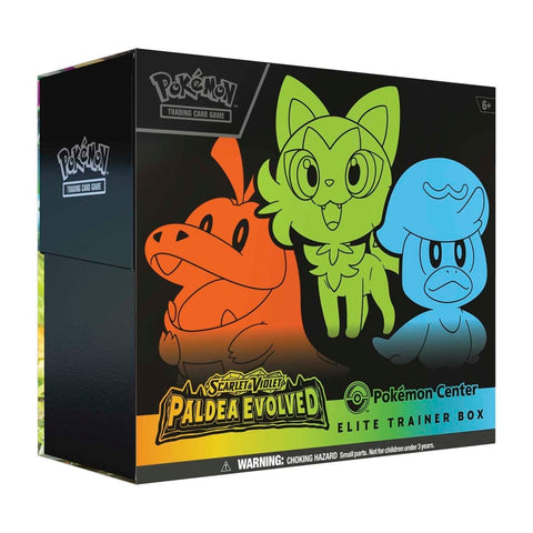 Scarlet & Violet-Paldea Evolved Pokémon Center Elite Trainer Box