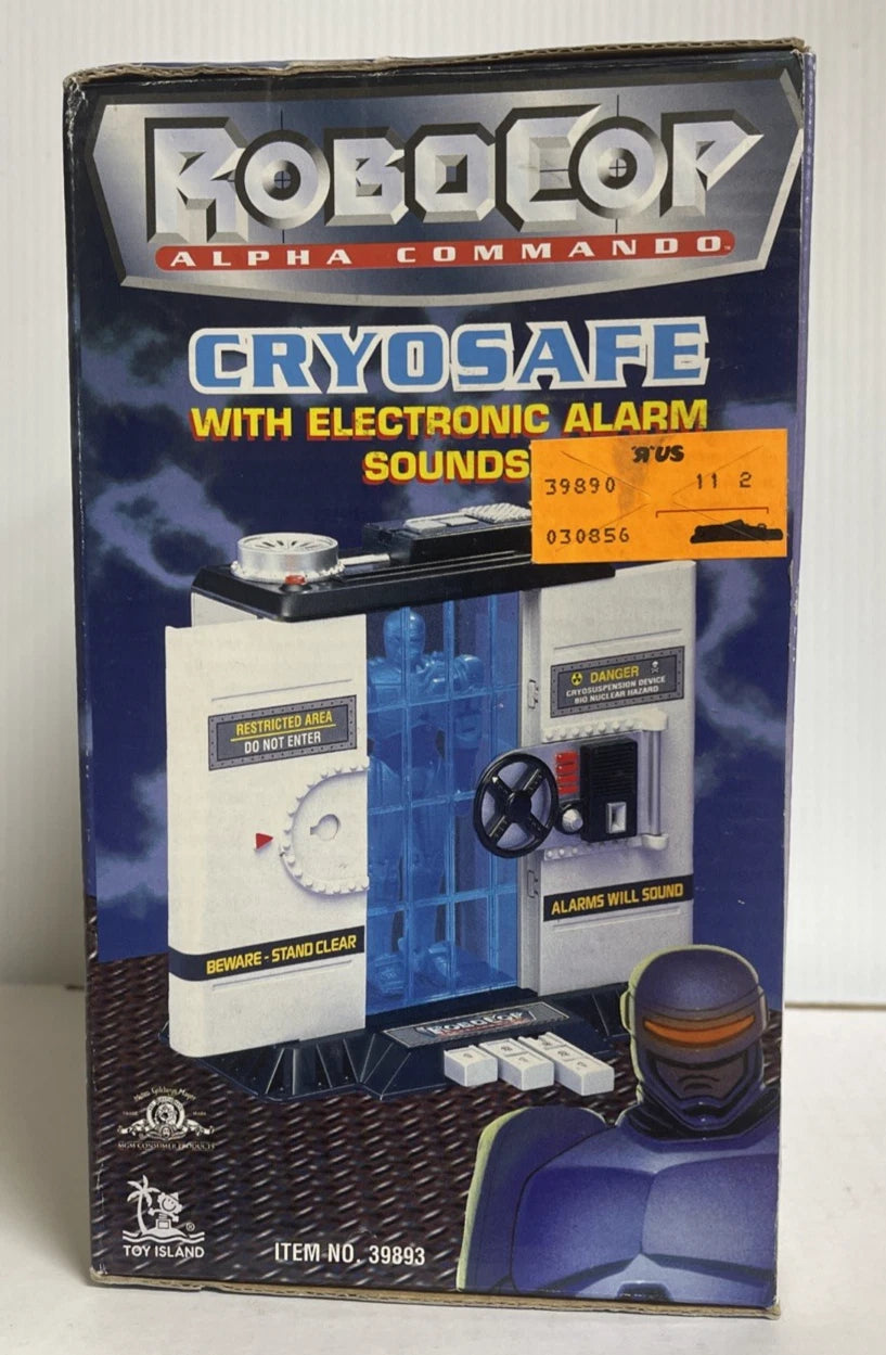 Toy Island Robocop Alpha Commando Cryosafe 1998 NIB