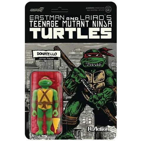 TMNT Teenage Mutant Ninja Turtles Donatello Mirage Variant ReAction Figure SDCC 2021
